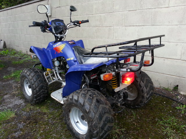 Quad-Bike-Bashan GXR 200cc-with reverse
